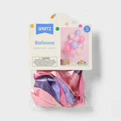 12ct Pink & Purple Balloon Pack - Spritz™